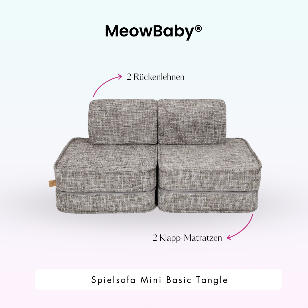 Spielsofa Mini Basic Tangle - Cozy Chenille Edition