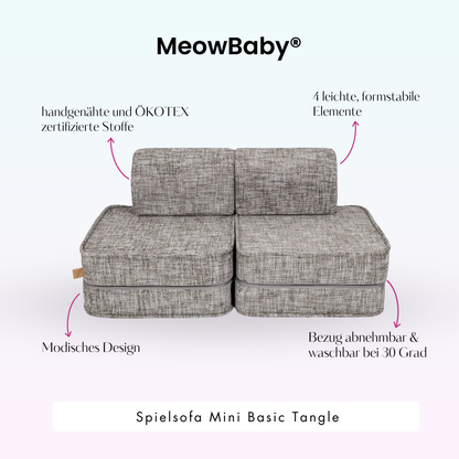 Spielsofa Mini Basic Tangle - Cozy Chenille Edition