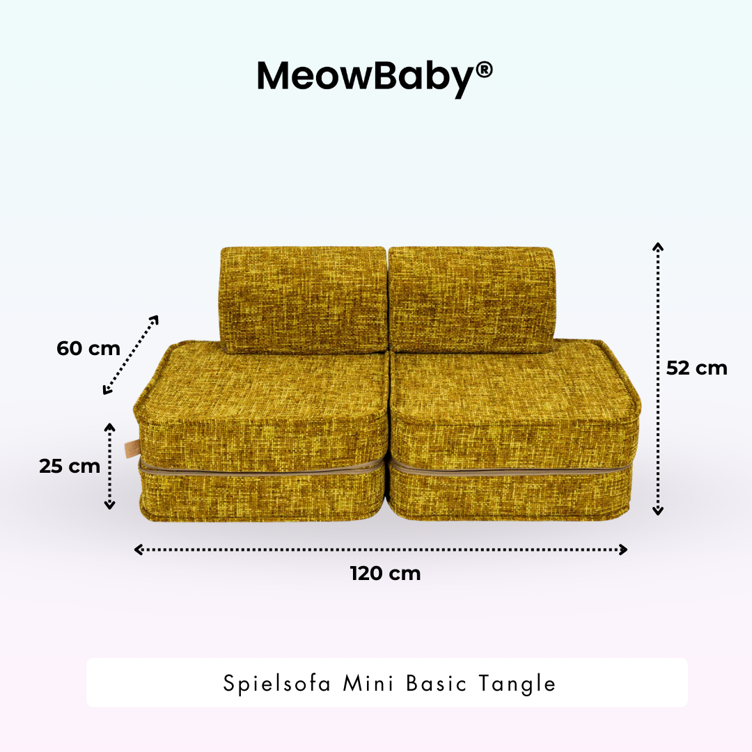 Spielsofa Mini Basic Tangle - Cozy Chenille Edition