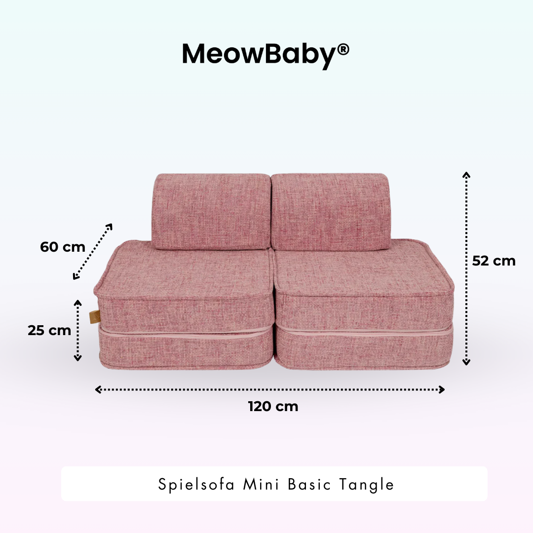 Spielsofa Mini Basic Tangle - Cozy Chenille Edition