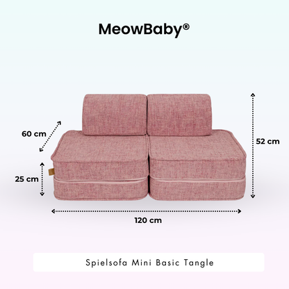 Spielsofa Mini Basic Tangle - Cozy Chenille Edition