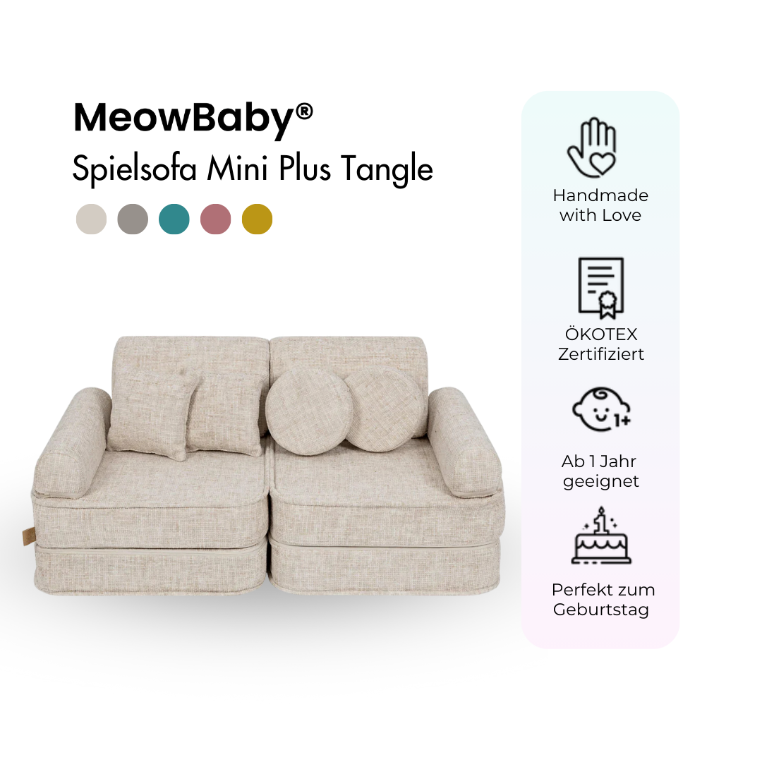 Spielsofa Mini Plus Tangle - Cozy Chenille Edition