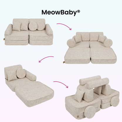Spielsofa Mini Plus Tangle - Cozy Chenille Edition