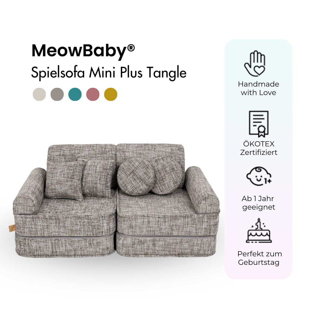 Spielsofa Mini Plus Tangle - Cozy Chenille Edition