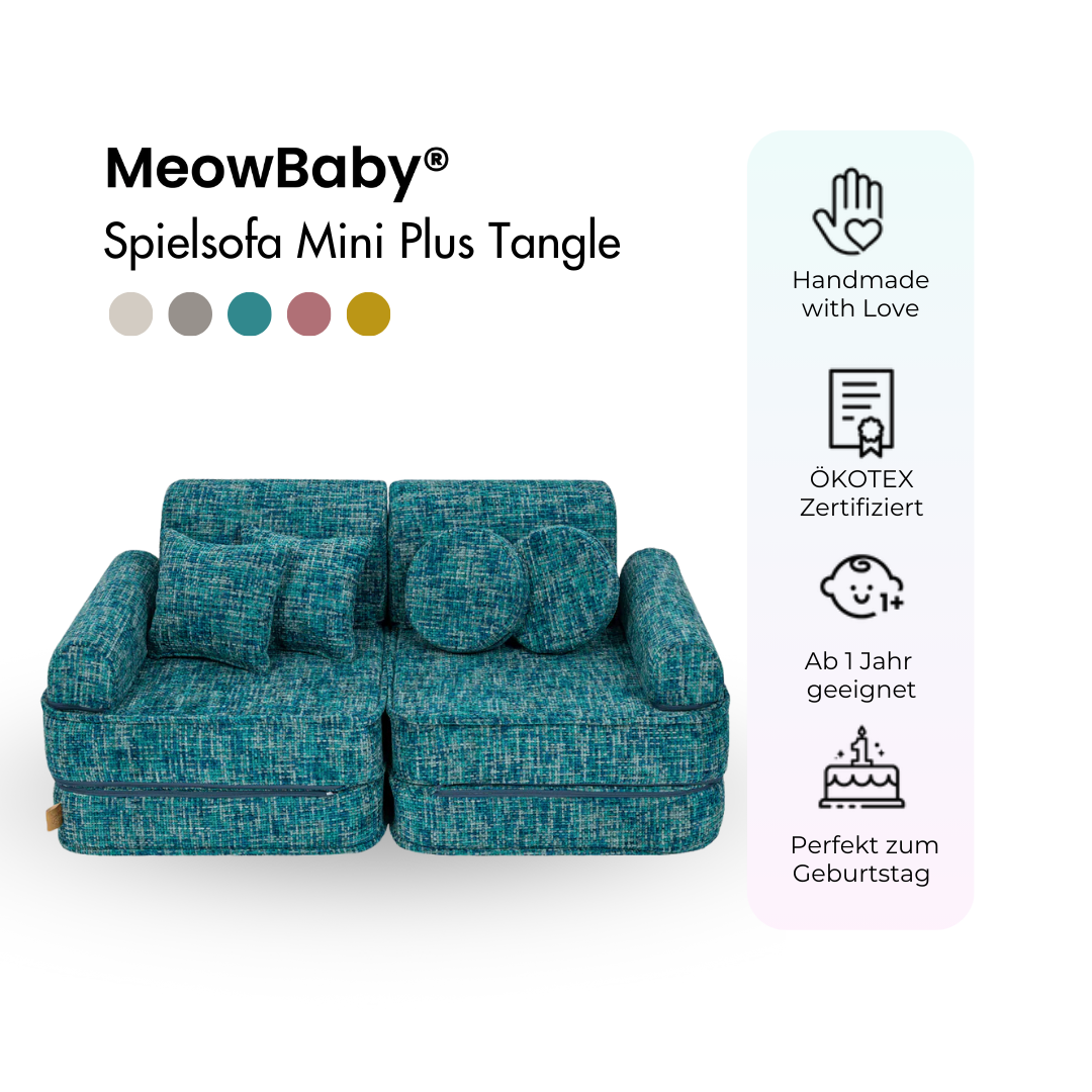 Spielsofa Mini Plus Tangle - Cozy Chenille Edition