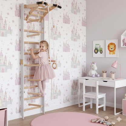 Sport Kletterwand für Kinder & Jugendliche mit Klimmzug