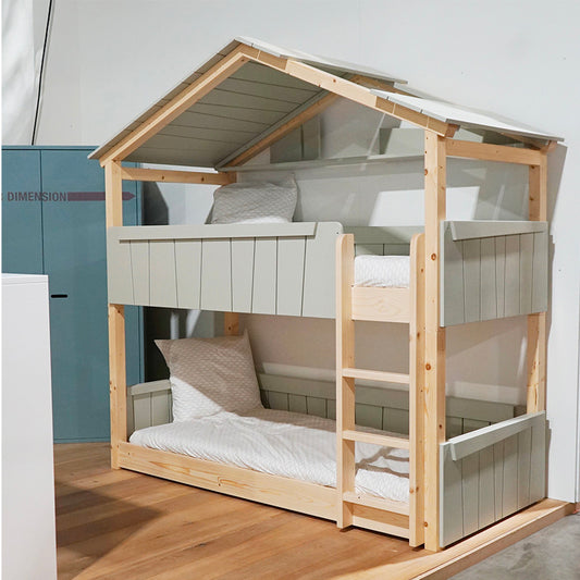 Starlight Haus-Etagenbett für Kinder mit Dach