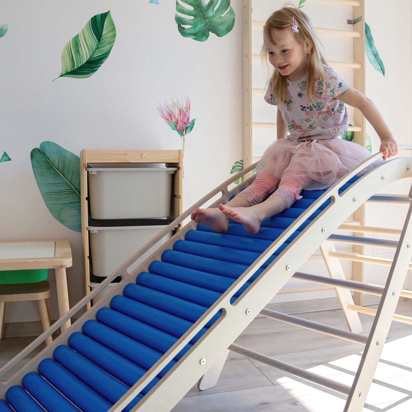 Wave rolglijbaan voor kinderen
