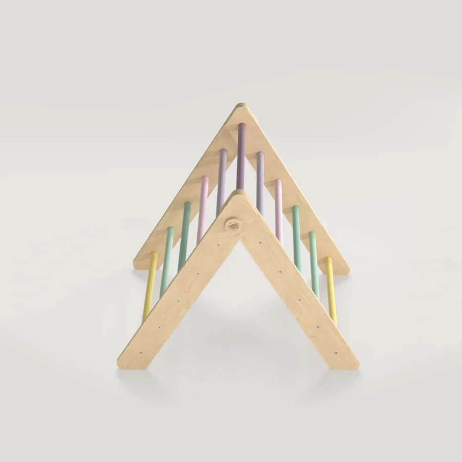 Pikler climbing triangle colorful