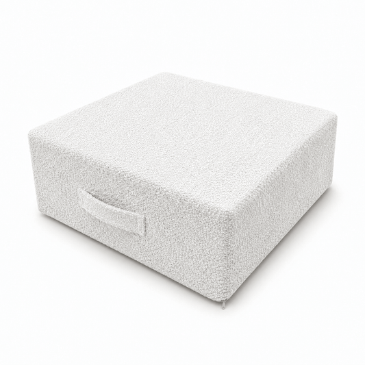 Hüpfpolster Bouclé - 80x80cm