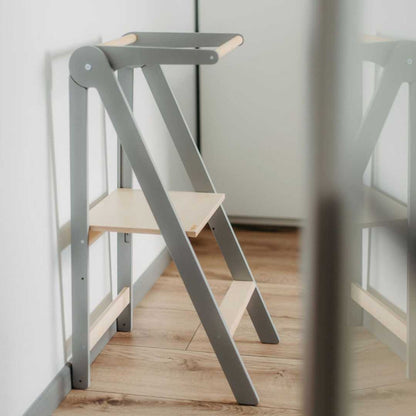 Faltbarer Montessori Lernturm, versch. Farben