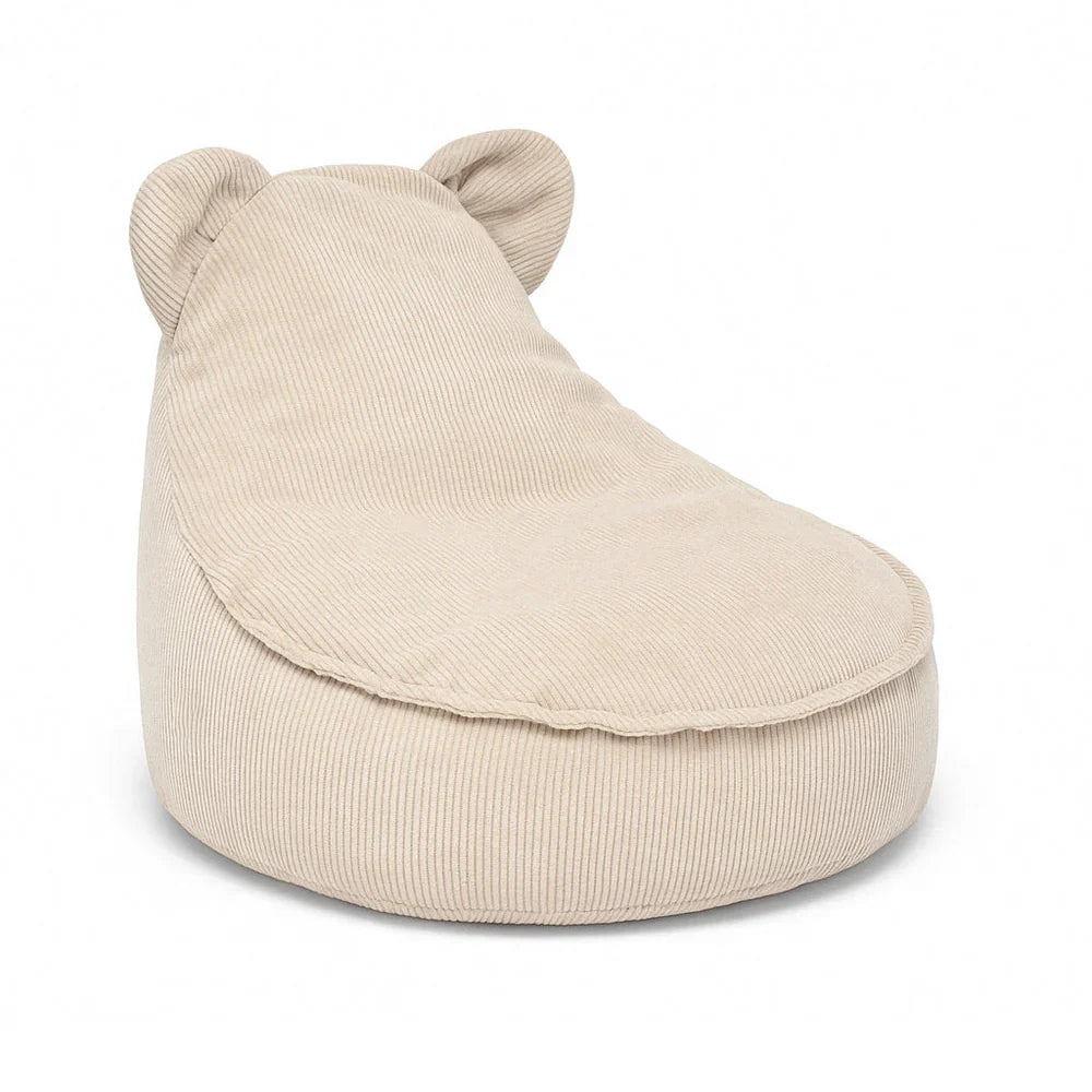 Kindersessel Bären-Sitzsack Cord Premium - Slim Cord Edition