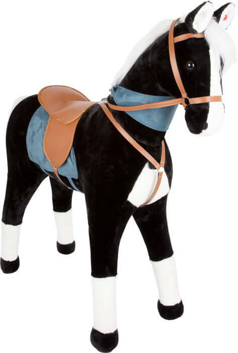 Standing horse XL with sound, black