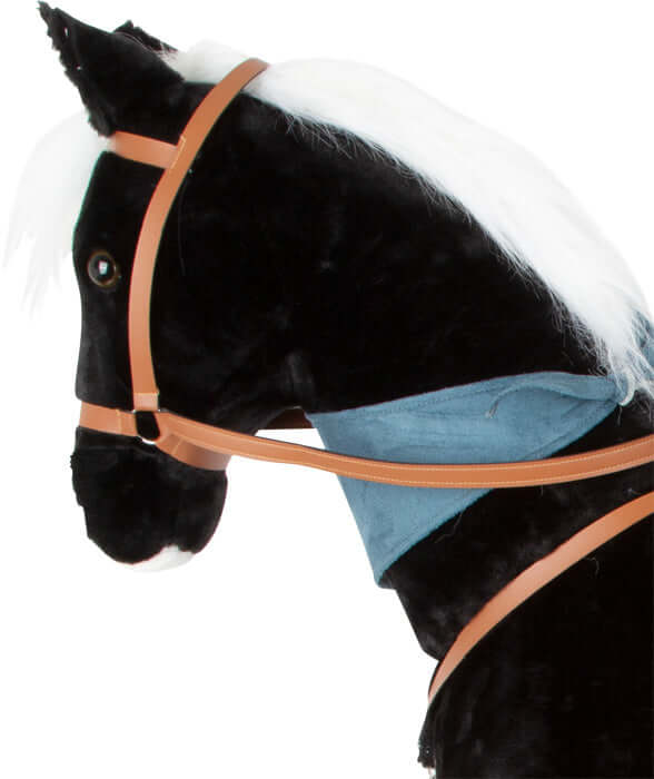 Standing horse XL with sound, black