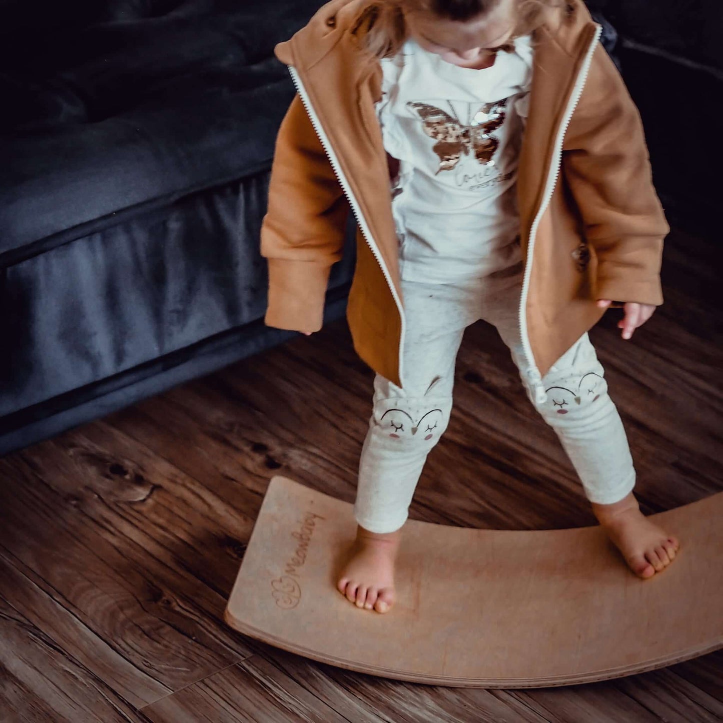 MeowBaby® Balance Board Toddler wooden balance board