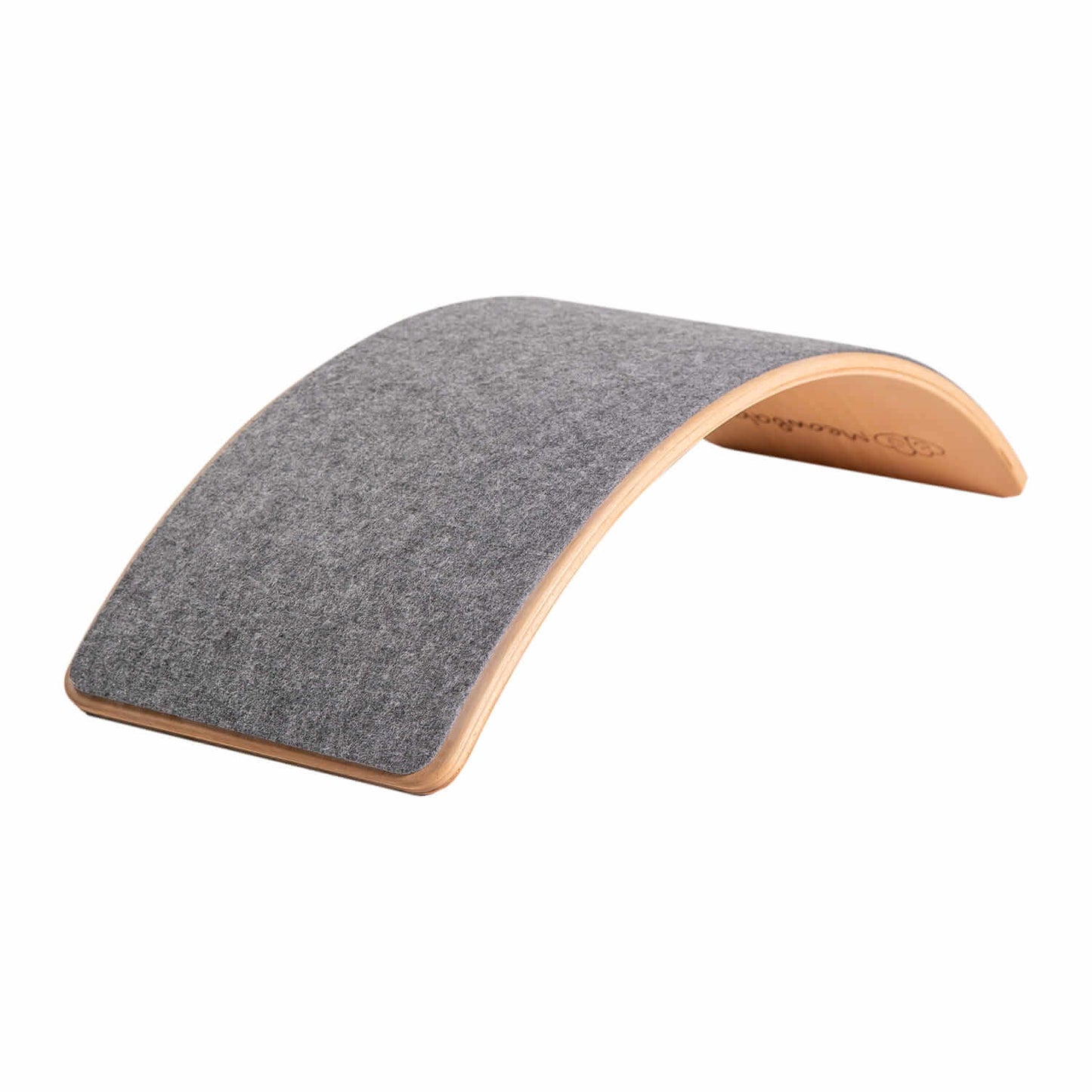 MeowBaby® Balance Board Wooden balancing board with felt