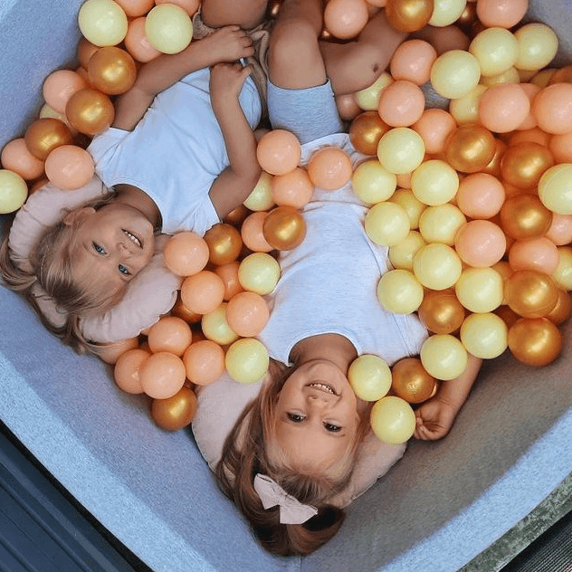 MeowBaby® vierkant ballenbad Babyspeelbad met 300 ballen, diverse modellen