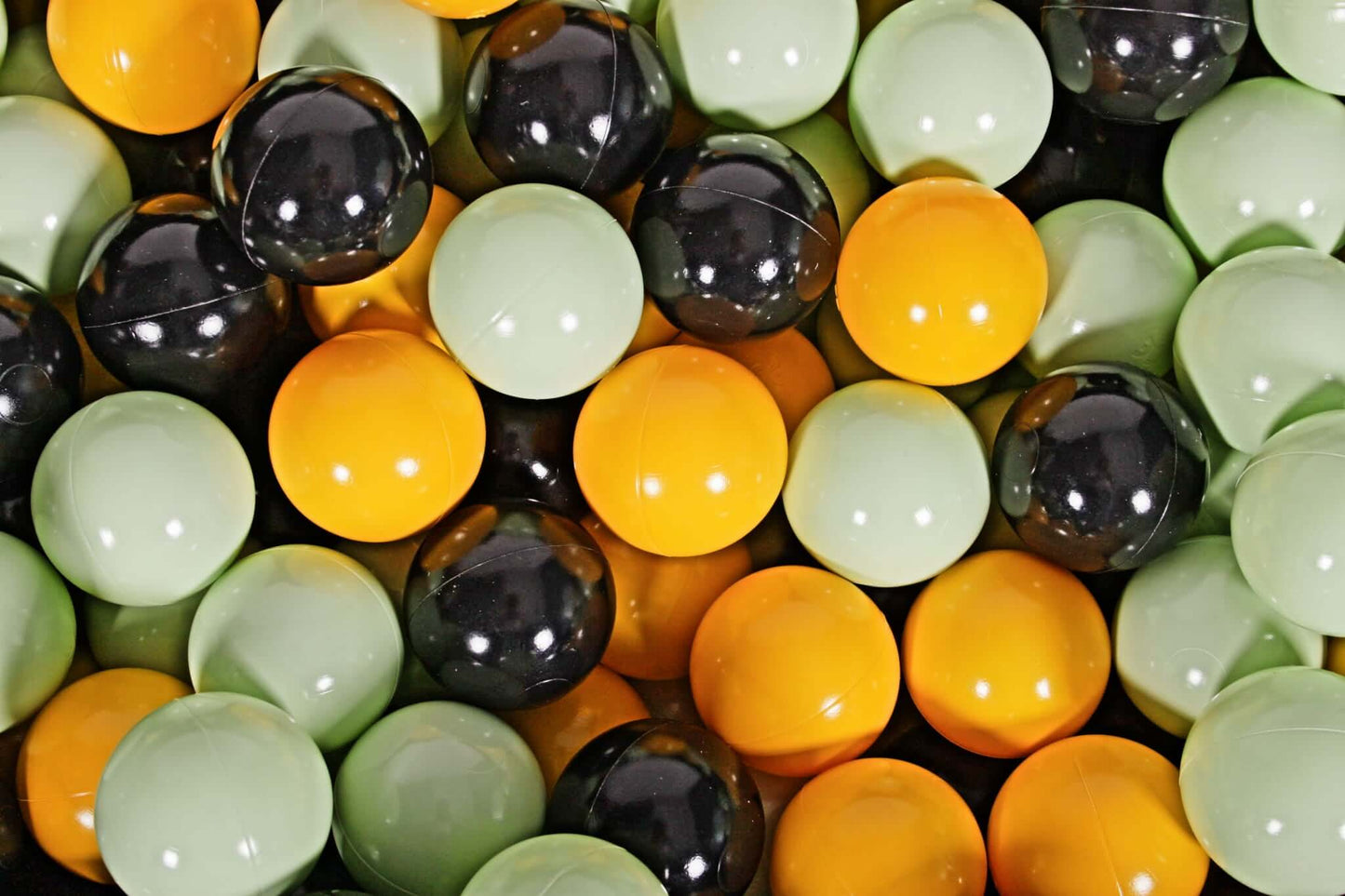 MeowBaby® speelset van schuim met mini-ballenbak + 100 ballen, lichtgrijs