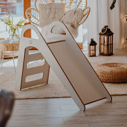 MeowBaby® houten Montessori glijbaan voor kinderen