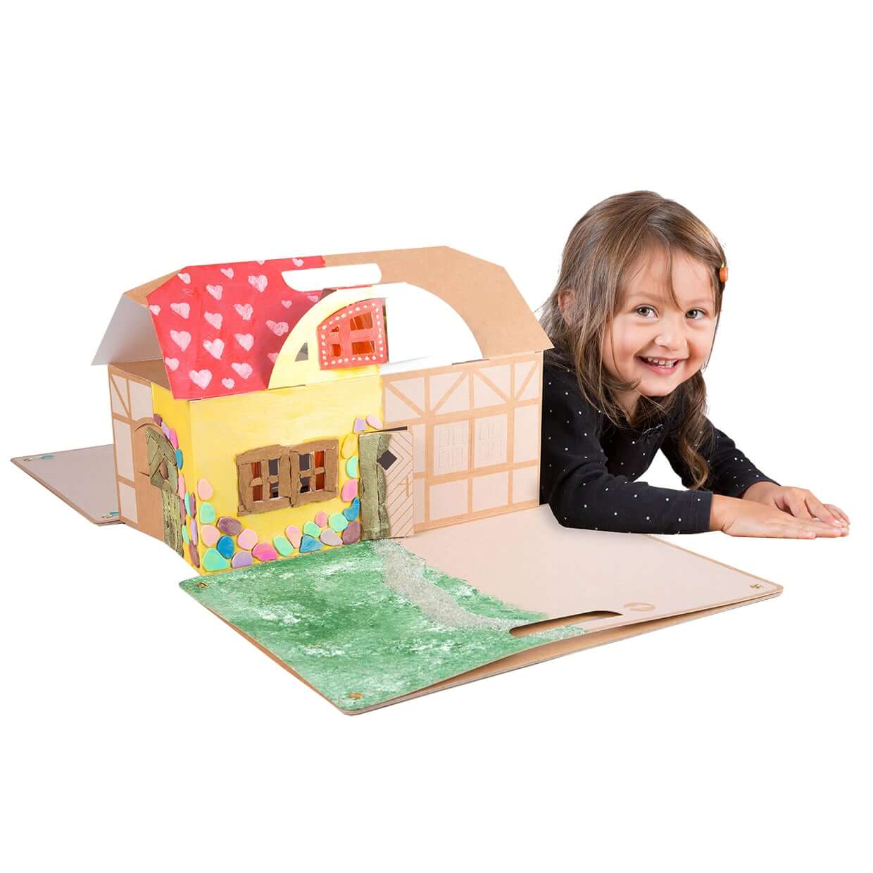 PAPPKA cardboard playhouse