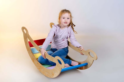Climbing arch, swing arch, seesaw