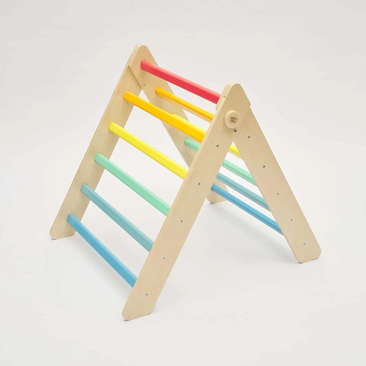 Pikler climbing triangle colorful