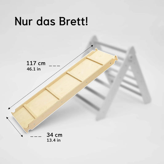Doppelseitiges Rutschbrett / Leiter für Kletterdreieck